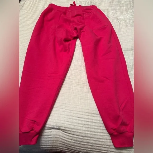 La detresse Pink Cookie Joggers - NWT - Size L - Picture 6 of 13